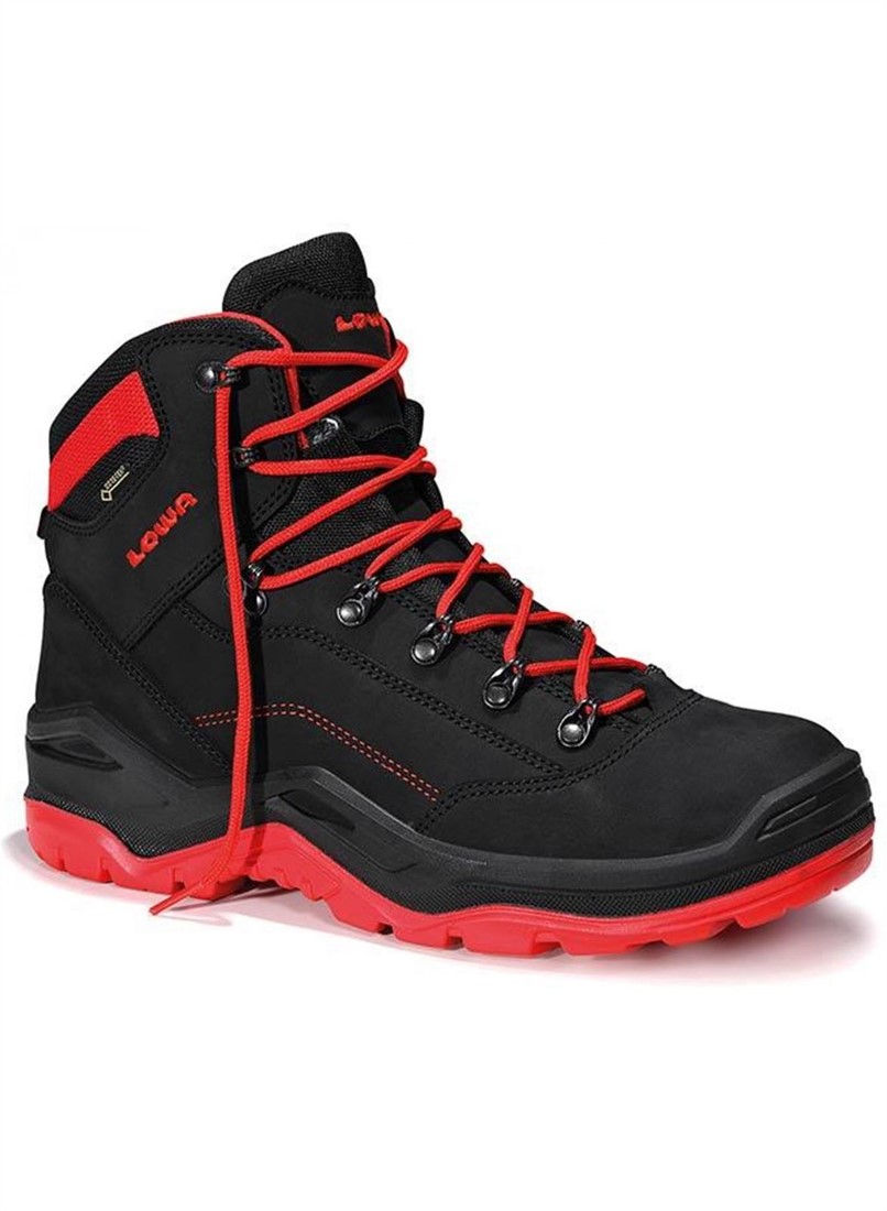 Lowa Renegade Work GTX red mid Werkschoenen S3 39